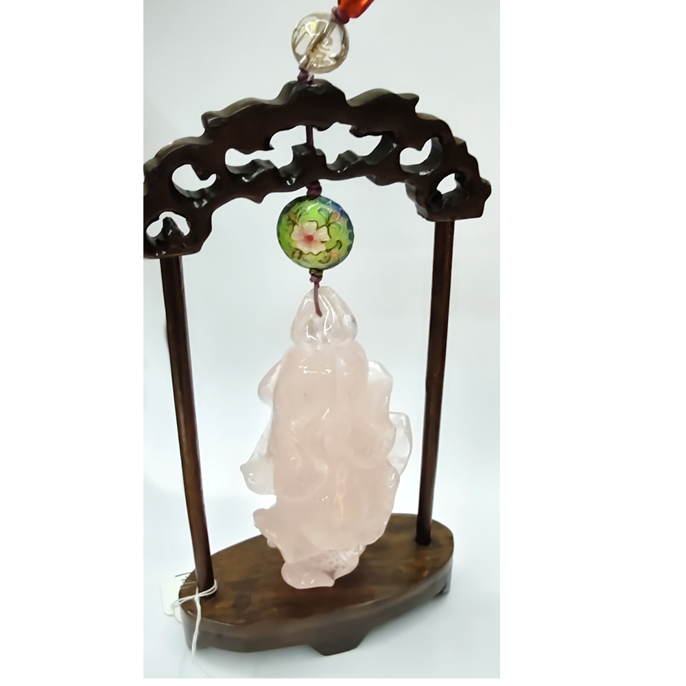 好彩頭{星光粉晶白菜}開運精品【十方】134741