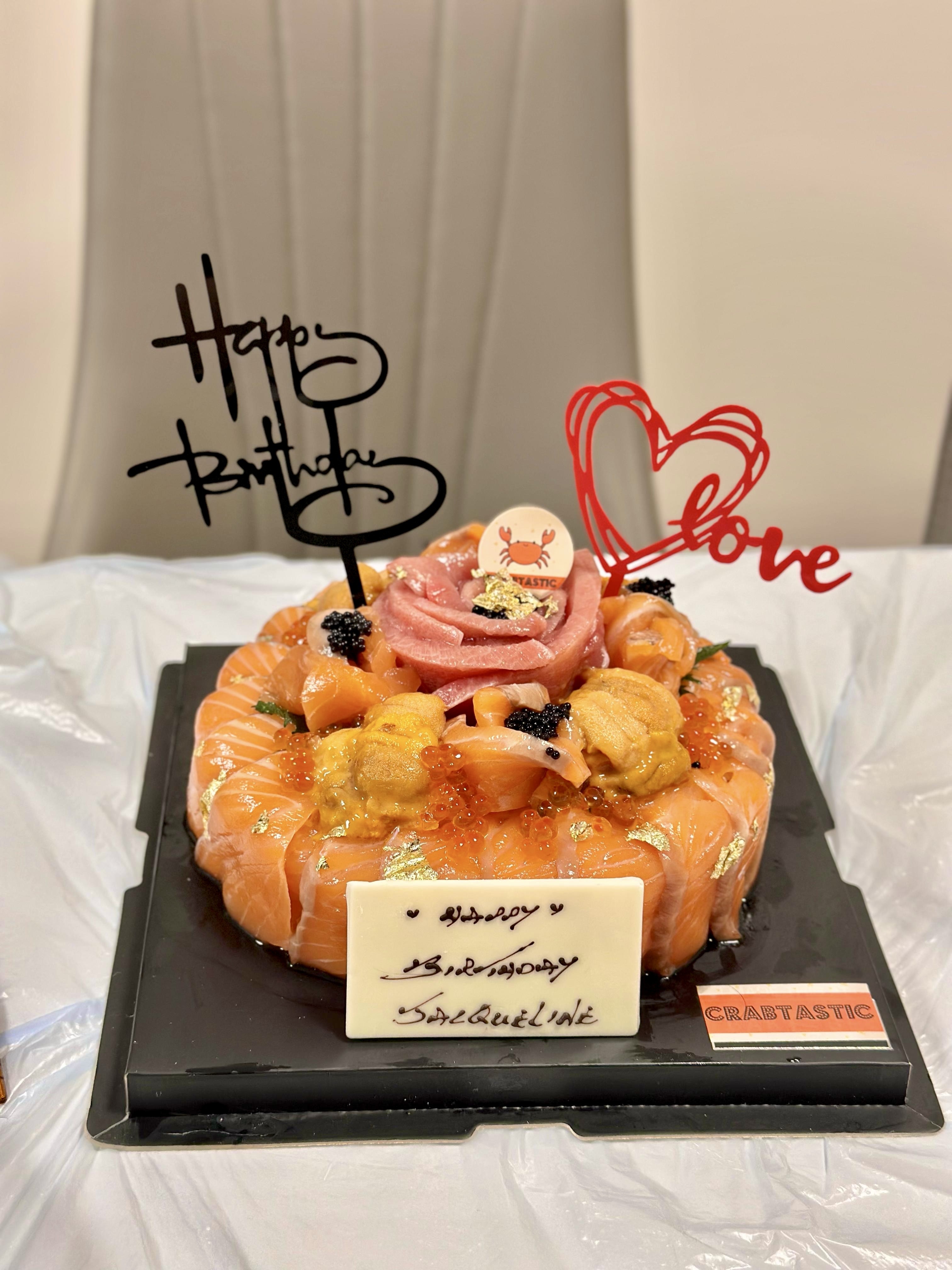 三文魚海膽蛋糕(6寸)