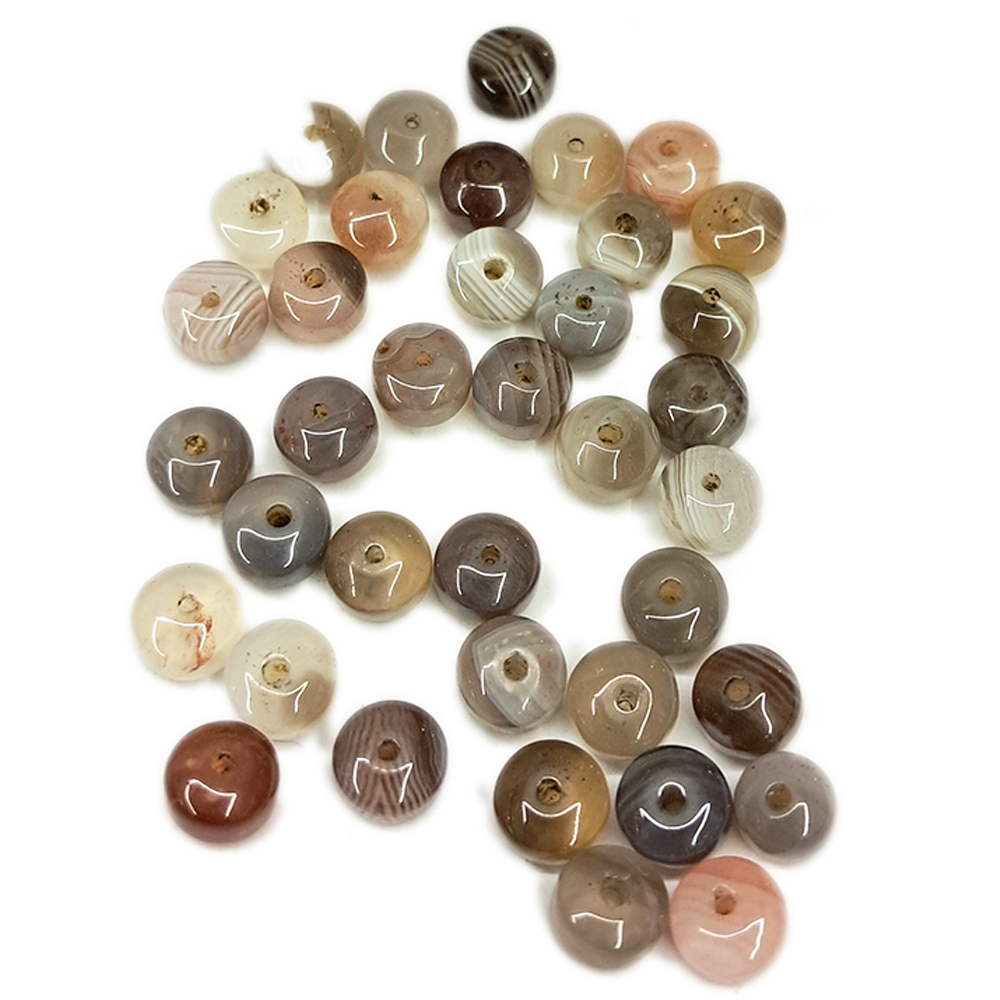 水瑪瑙輪珠 大 6mm配件2個【十方】144210