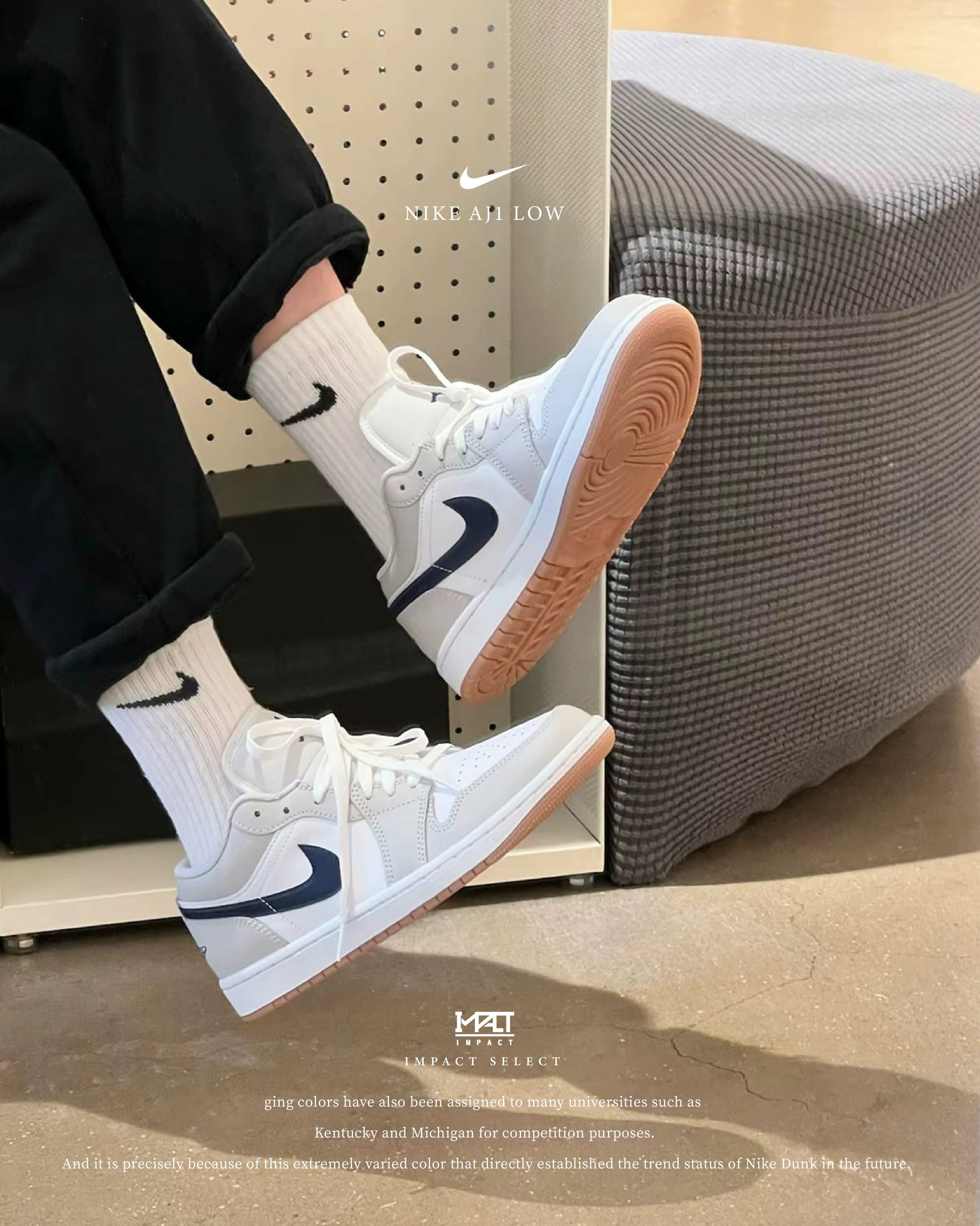 Air Jordan 1 Low Georgetown 白灰藍  AJ1 百搭 氣墊 緩震 運動鞋 休閒鞋  台灣現貨553558-146/553560-146