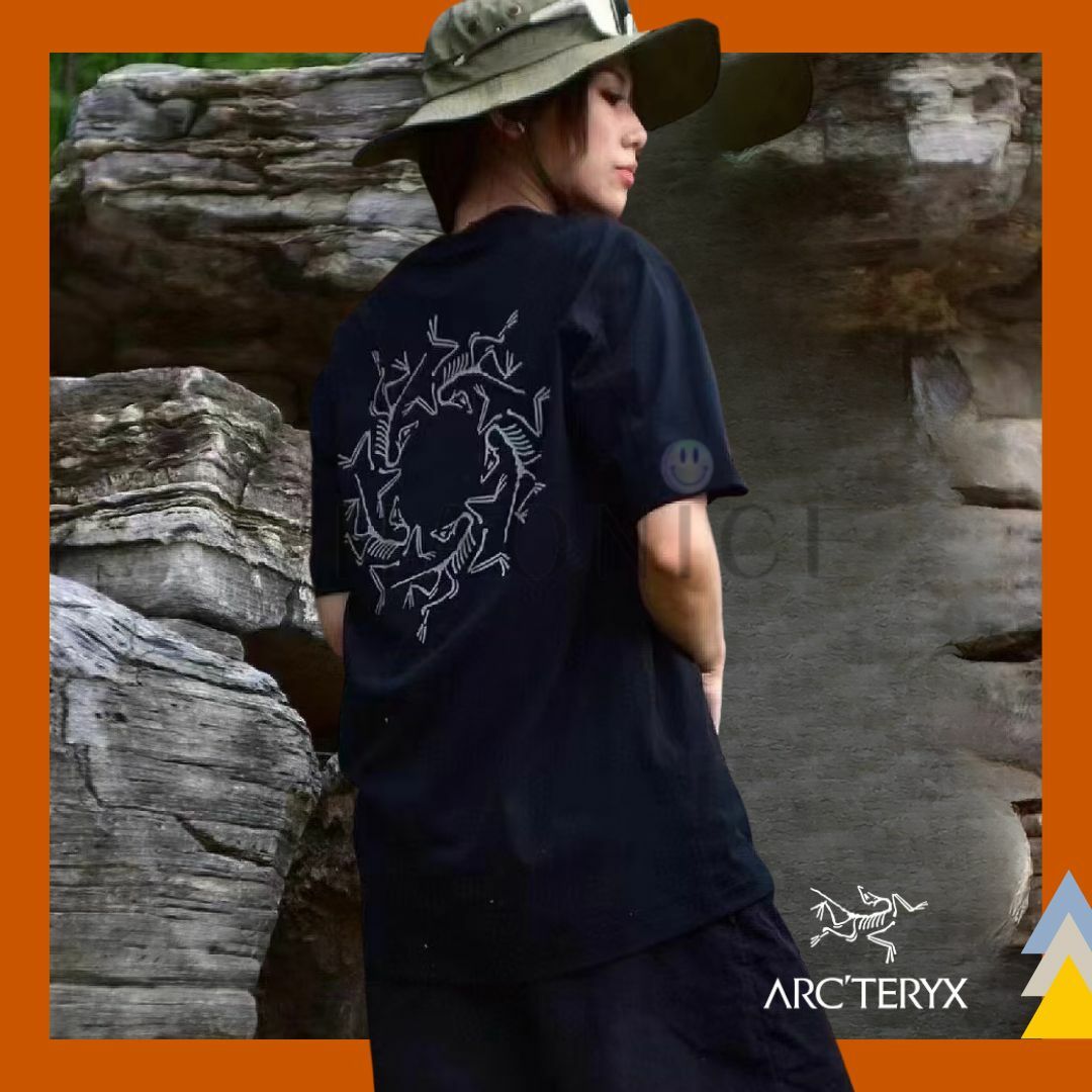 【NICE 歐美日韓代購】24SS ARC'TERYX始祖鳥 新款🔥反光萬花筒logo圖樣短袖 短T 圖騰