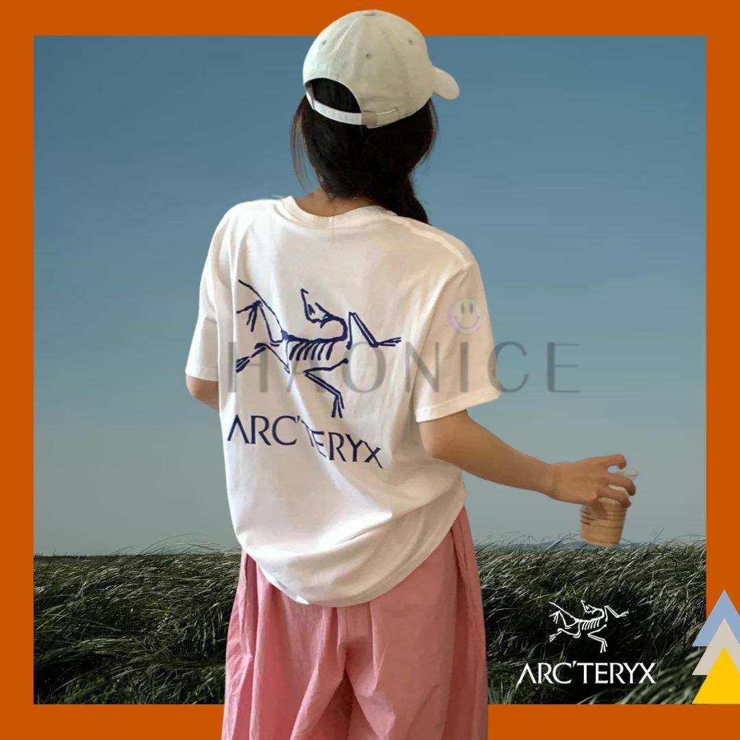 【HAO NICE 】加拿大🇨🇦品牌 上海經銷商ARCTERYX 始祖鳥 25SS 春夏新款 背後經典大LOGO 百搭款 短T🔥