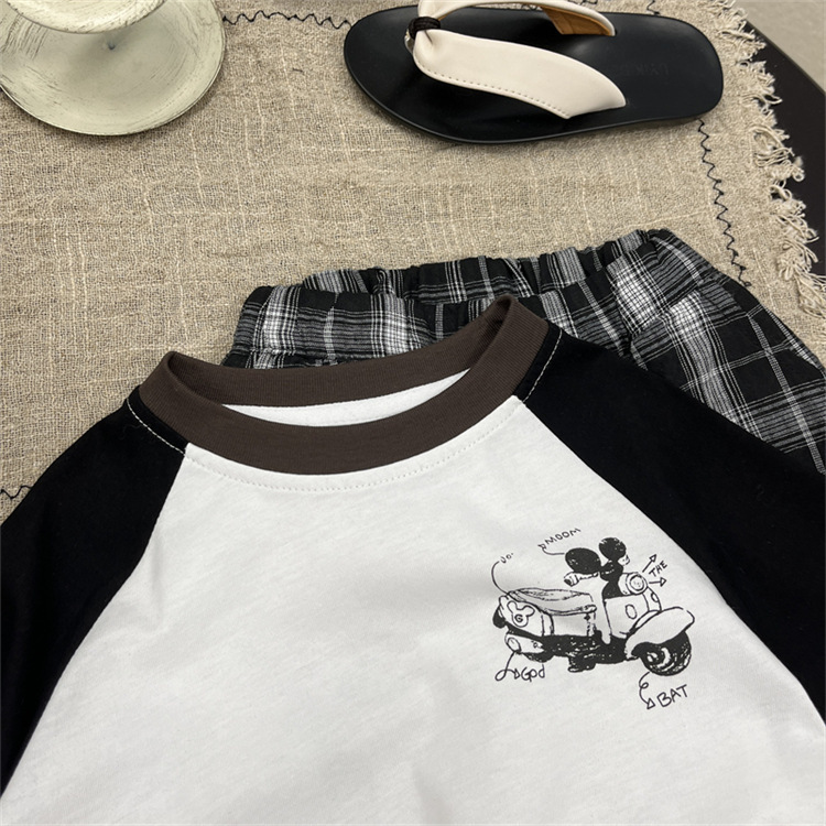 25夏 黑白塗鴉潮流T