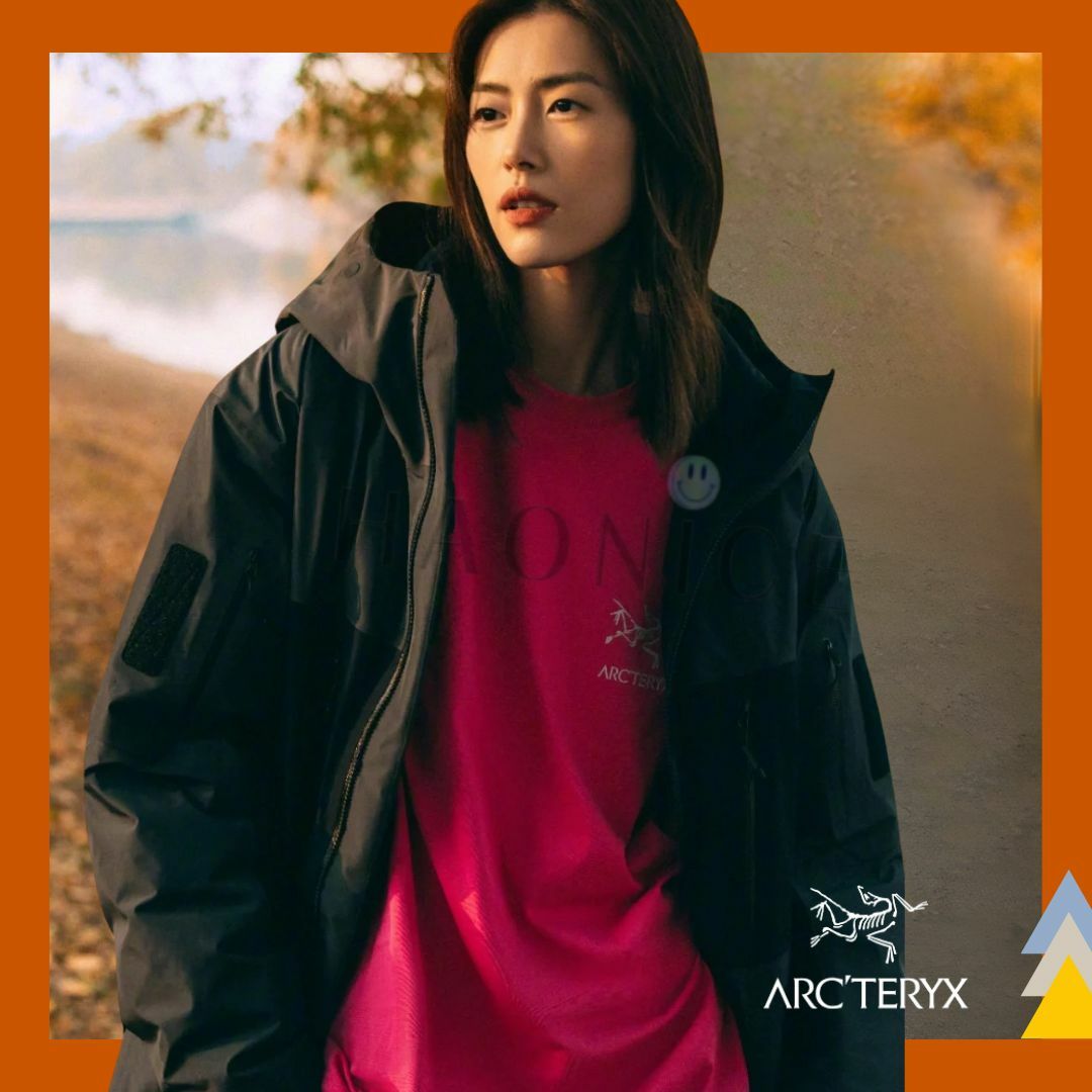 【HAO NICE 】加拿大🇨🇦品牌 上海經銷商ARCTERYX 始祖鳥 25SS 春夏新款 經典小鳥大LOGO 特殊色短T❤️