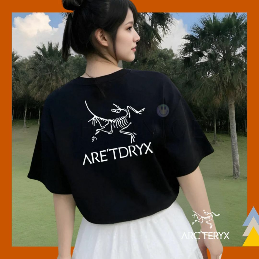 【HAO NICE 】加拿大🇨🇦品牌 上海經銷商ARCTERYX 始祖鳥 25SS 春夏新款 前後經典反光小鳥LOGO 經典百搭短T🔥