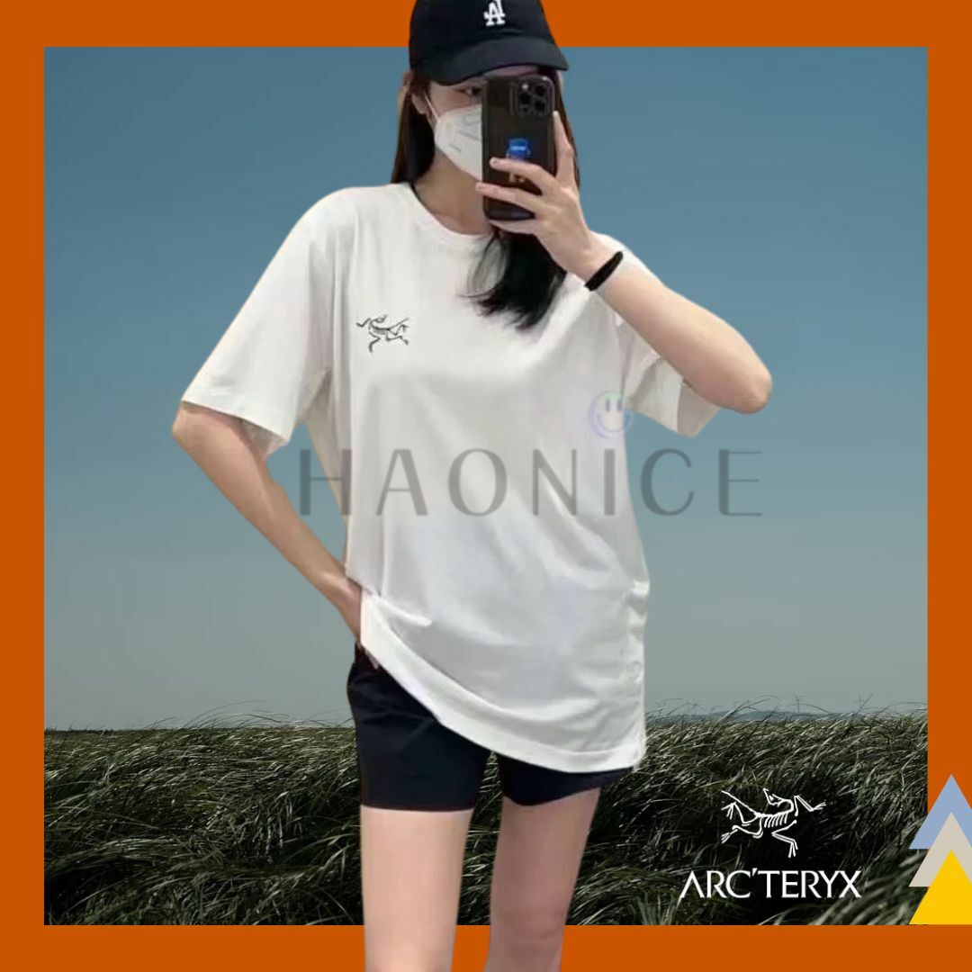 【HAO NICE 】加拿大🇨🇦品牌 上海經銷商ARCTERYX 始祖鳥 25SS 春夏新款 胸前經典小LOGO 素色百搭款短T🔥