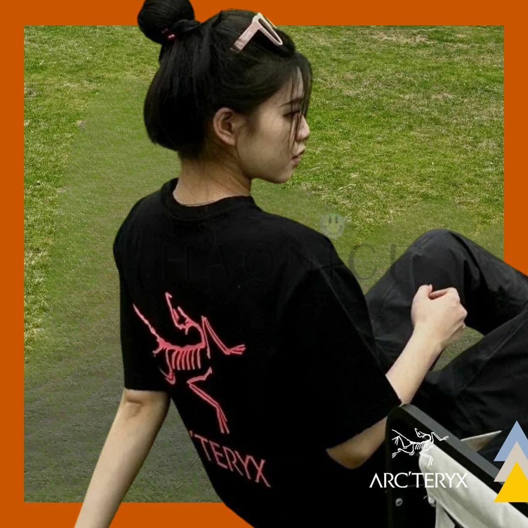 【HAO NICE 】加拿大🇨🇦品牌 上海經銷商ARCTERYX 始祖鳥 25SS 春夏新款 經典小鳥背後大LOGO 簡約百搭款 短T❤️