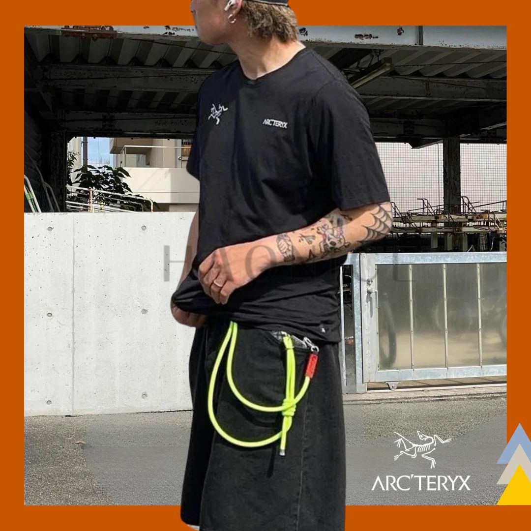 【HAO NICE 】加拿大🇨🇦品牌 上海經銷商ARCTERYX 始祖鳥 25SS 春夏新款 胸前經典小LOGO 素色百搭款短T🔥