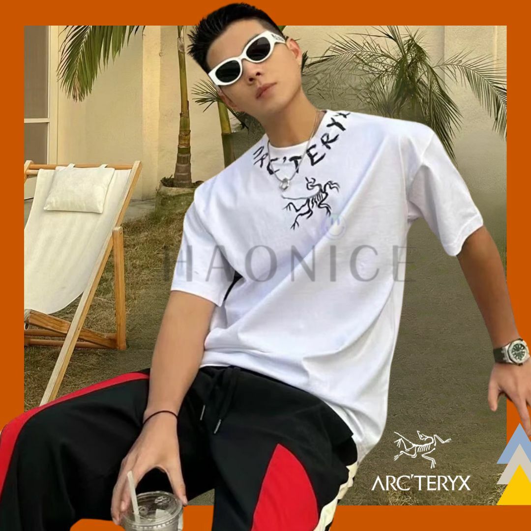 【HAO NICE 】加拿大🇨🇦品牌 上海經銷商ARCTERYX 始祖鳥 25SS 春夏新款 胸前小LOGO 圓領品牌英文 百搭款短T🔥