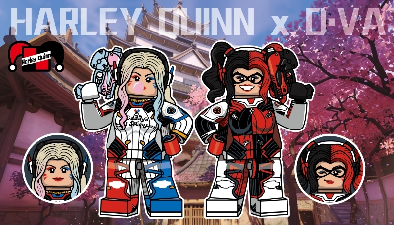 [Harley Brick][Preorder] Harley Quinn x D-VA [UVprinted]