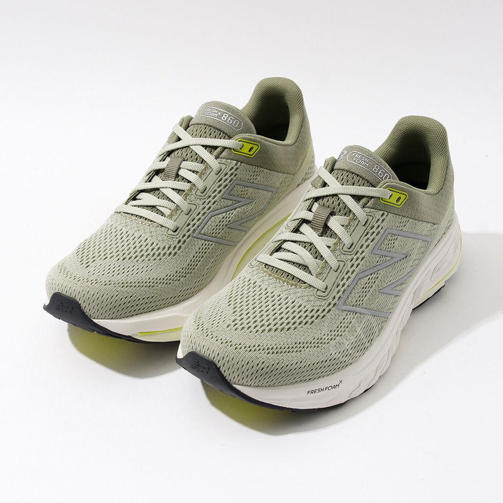 New Balance Fresh Foam X 860v14 男鞋 灰綠色 2E楦 緩震 運動 慢跑鞋 M860H14