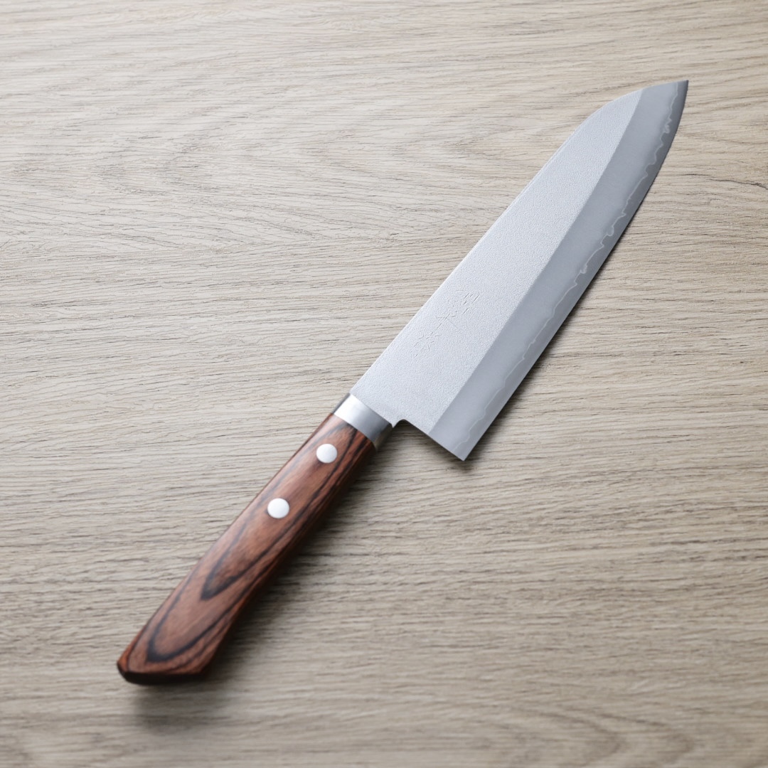 增谷訓生 牛刀 180mm VG1鋼 梨地