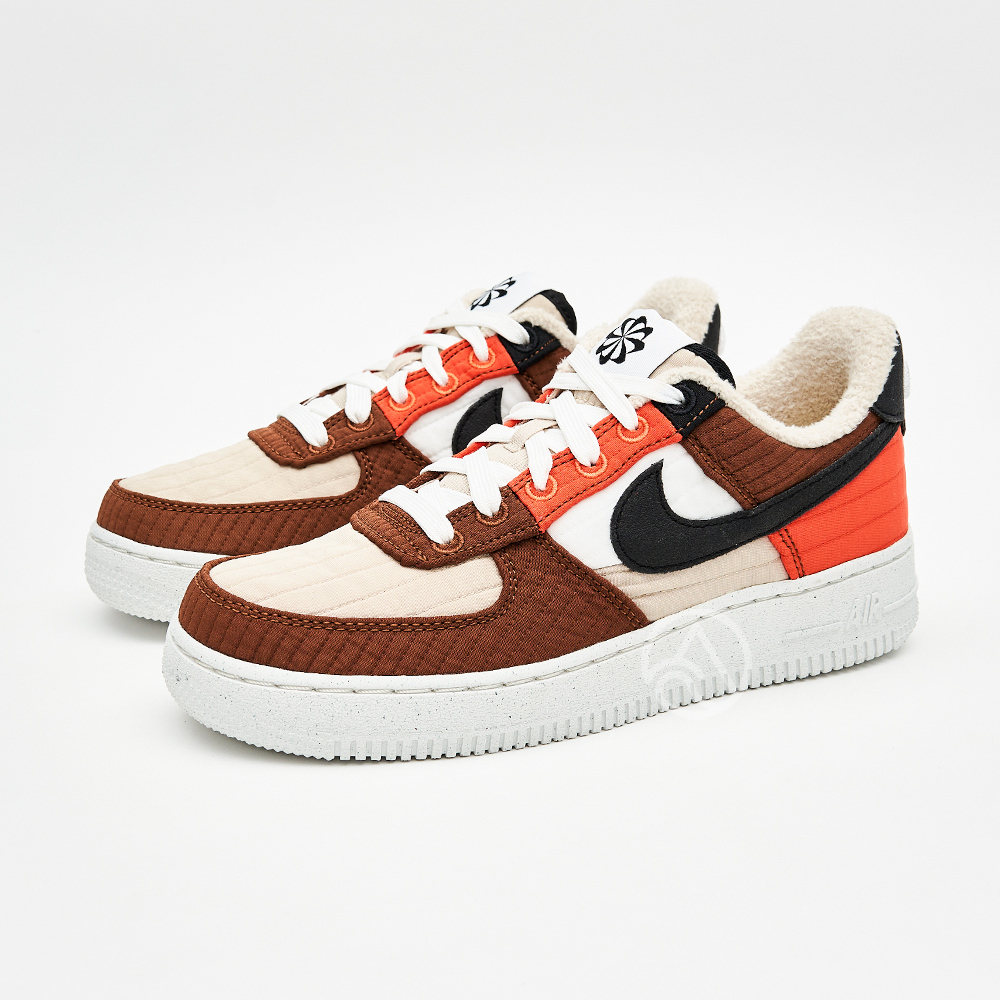 Nike Air Force 1 Low LXX NN 女 咖啡 橘 運動 休閒鞋 DH0775-200