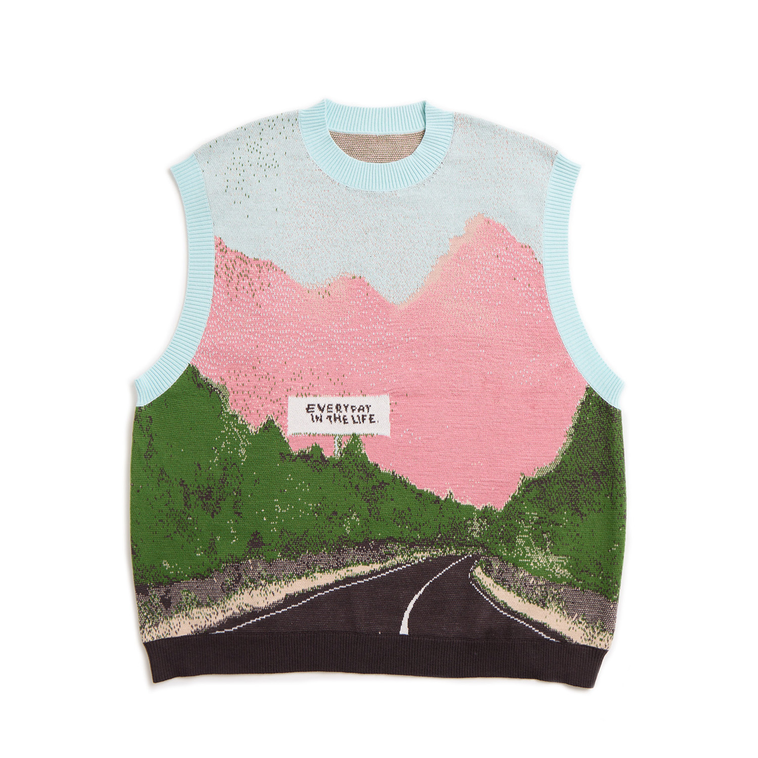 [UENO KOSEI] Everyday in the life Jacqard Vest