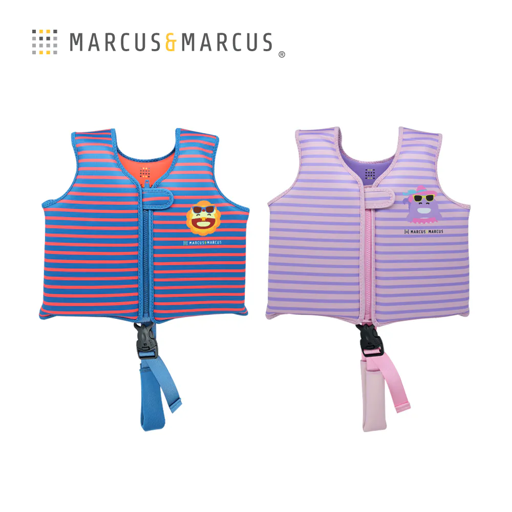 Marcus&Marcus 兒童游泳浮力背心 - 鯨魚 (M:11~19kg/1~3歲)