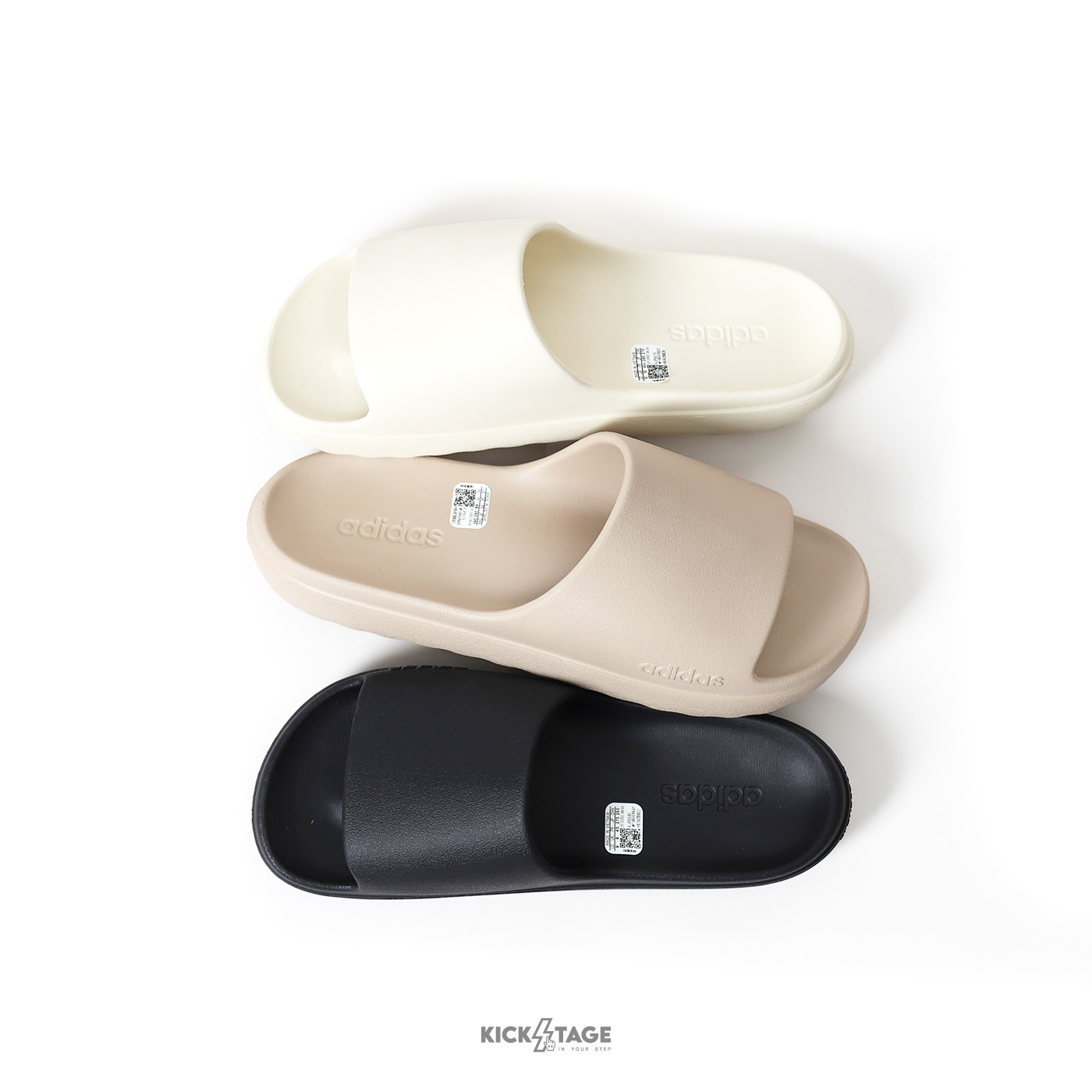 男女鞋  ADILETTE LUMIA YZY 米白 奶茶 黑 防水 快乾 運動拖鞋【JP9578】【JP9579】【JP9580】 YEEZY 拖鞋 平替