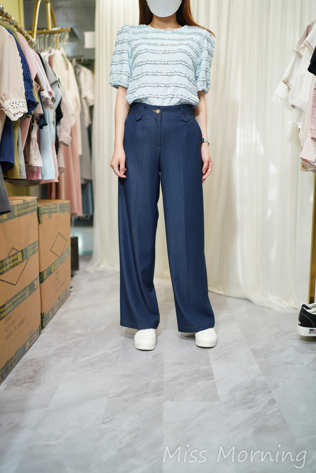 軟熟lace靚色上衣(14539)