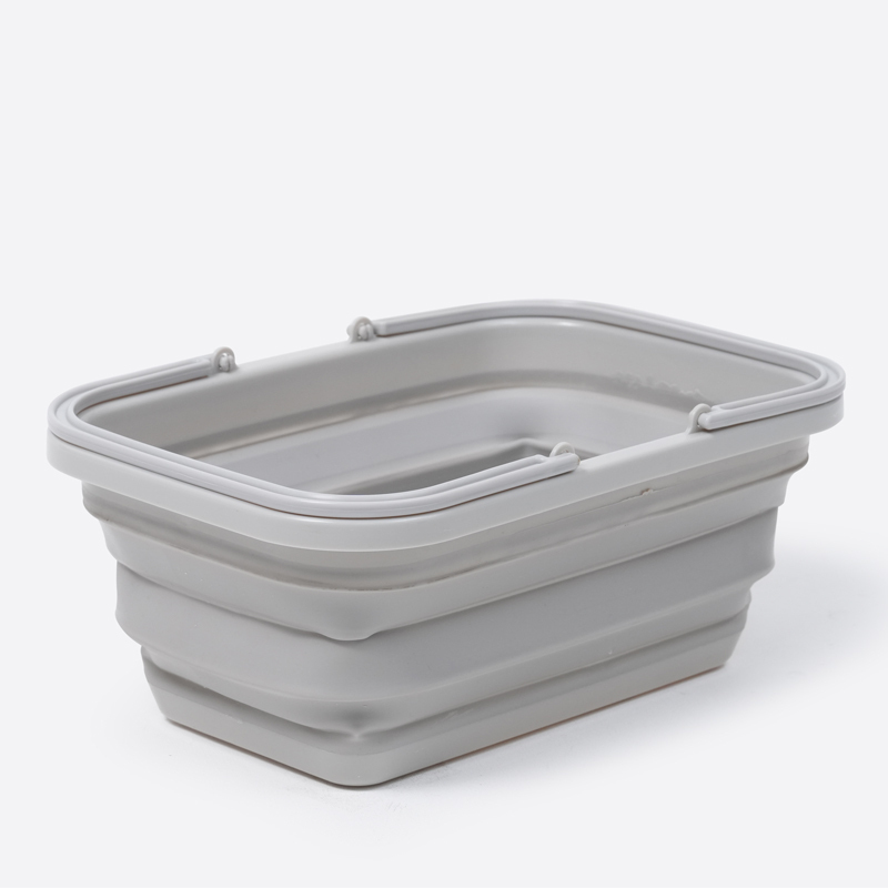 SP 折疊水桶/灰 5.3L