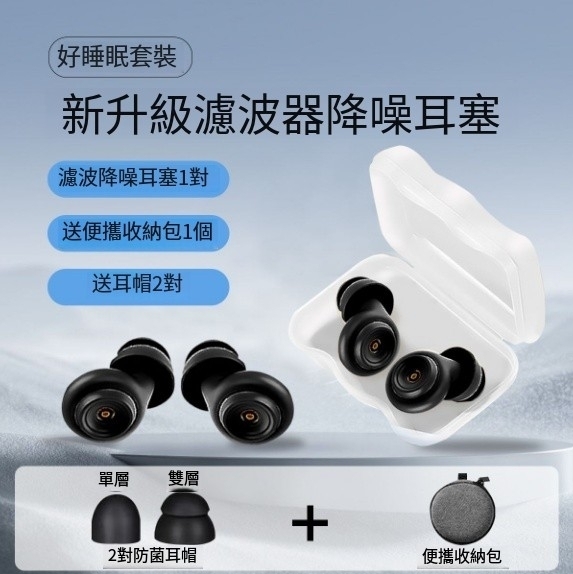 隔音耳塞 抗噪音 矽膠親膚材質 睡眠專用 隔音耳塞 睡覺 學校 宿舍 學習 降噪神器 靜音 防水 抵抗打呼聲