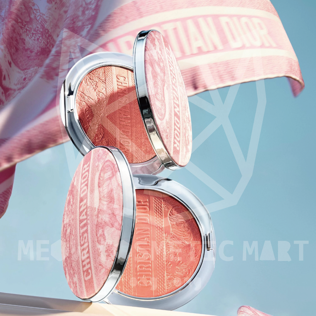 Dior - 2025 夏日限定高光 #004 Coral Glow