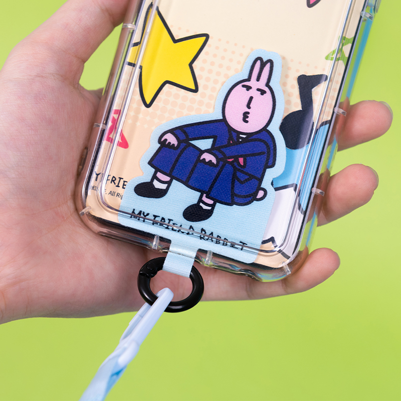 粉紅兔子手機夾片 [共2款可選擇]