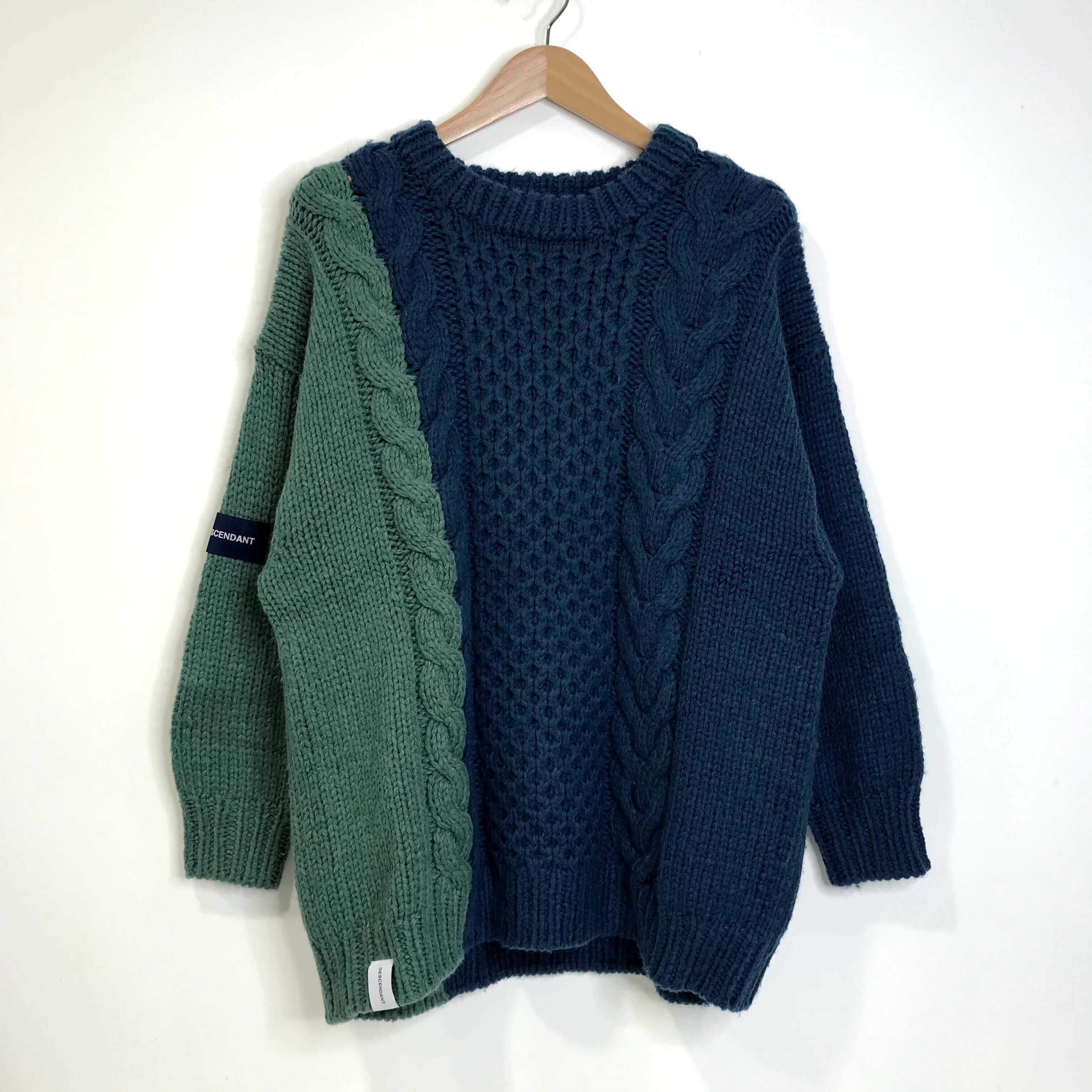 DESCENDANT Knitted Sweater SIZE L