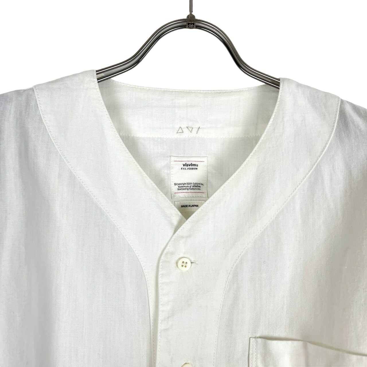 VISVIM FREE EDGE SHIRT L/S BASEBALL COLLAR - PRE ORDER ITEM (預訂中)