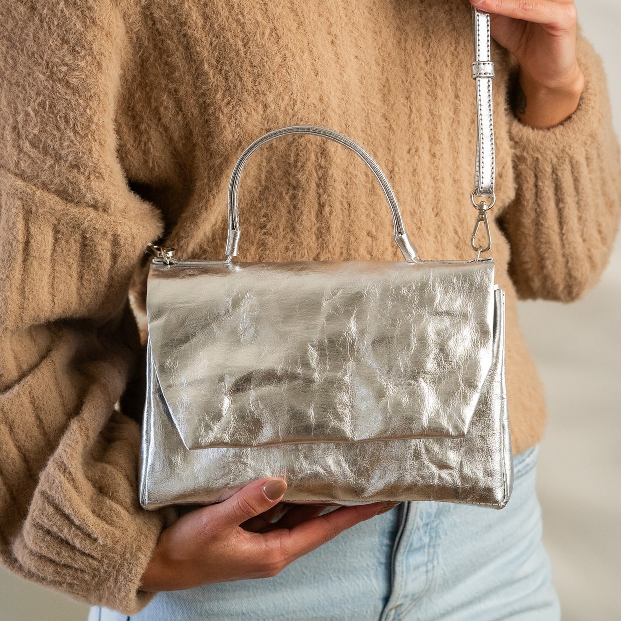 UASHMAMA | TERME MANICO LARGE 兩用手提側背包