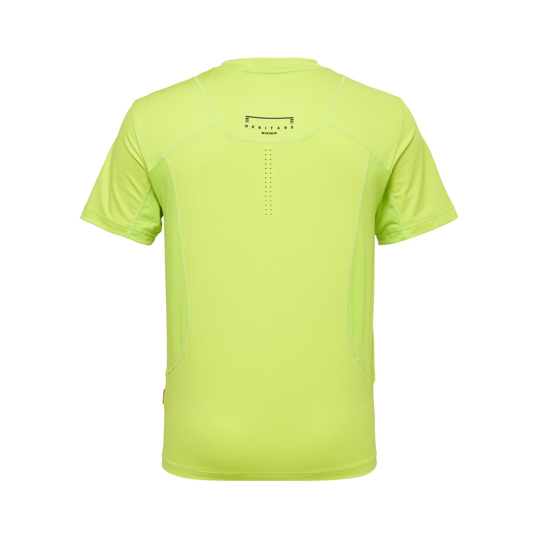 【EIDER】男HERITAGE快乾短袖上衣/25EDMM25231-[萊姆綠、經典黑]