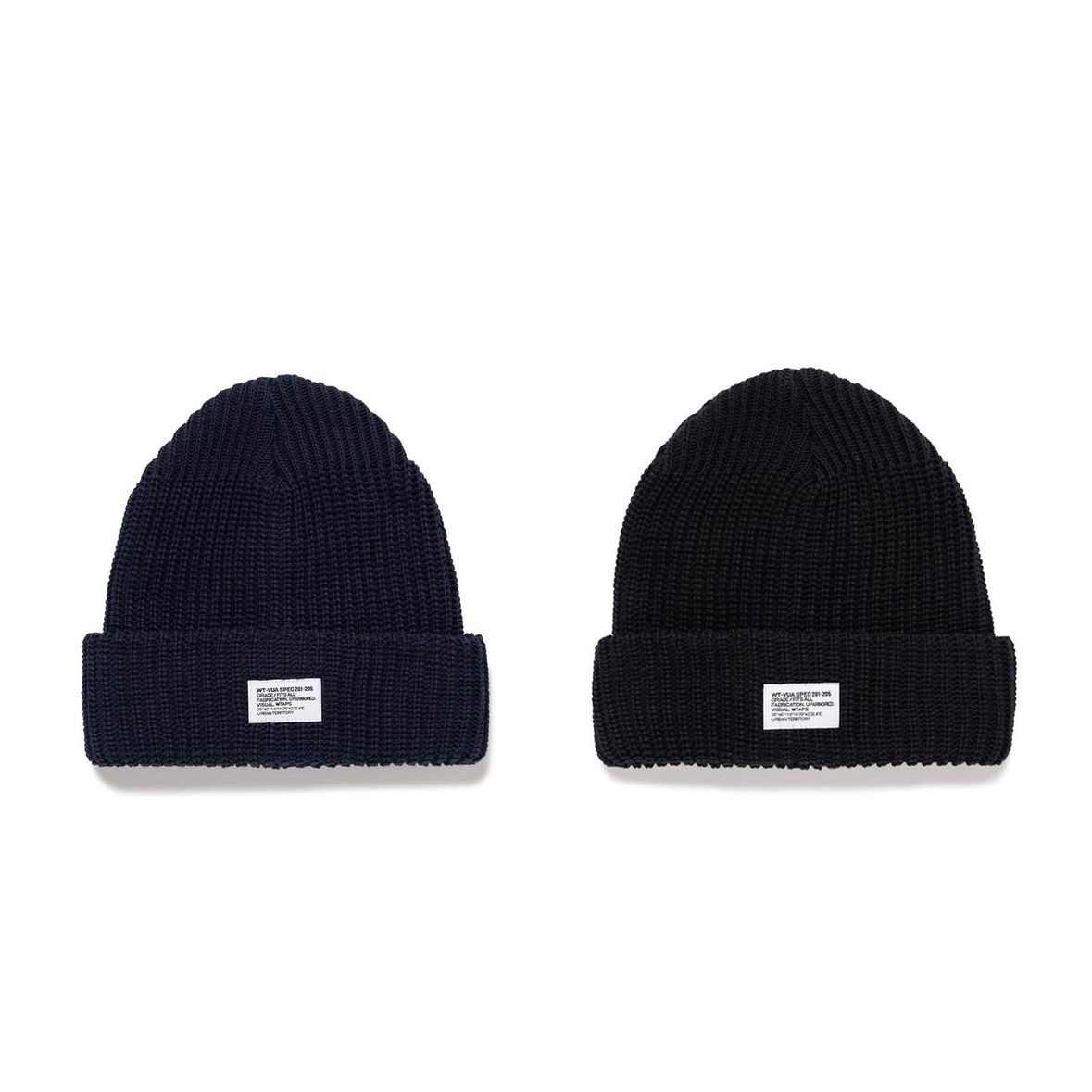 Wtaps Beanie 02 / Beanie / CTPL. Coolmax Black 毛帽黑／深藍