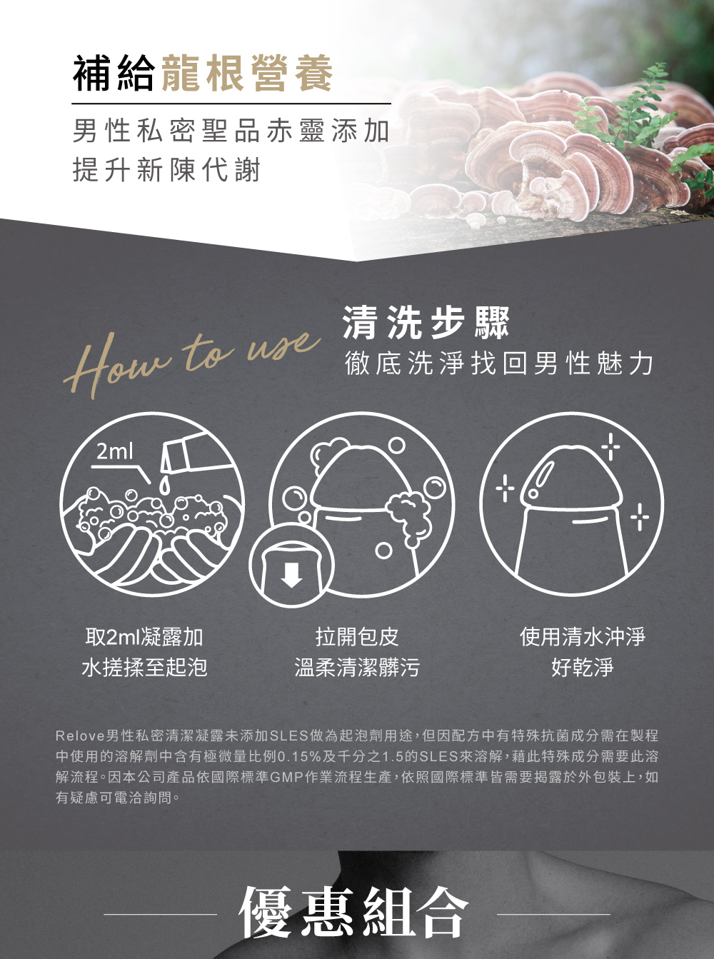 男性私密聖品-赤靈芝萃取添加 提升新陳代謝