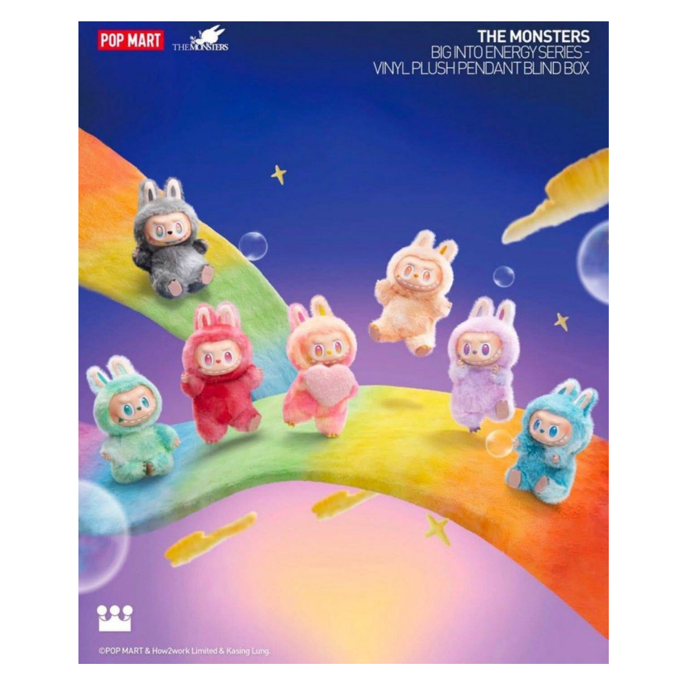 POP MART LABUBU THE MONSTERS Big Into Energy SERIES 盲盒
