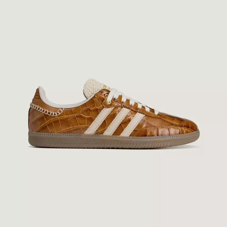 【 adidas x Wales Bonner Samba 限定鞋款 - 棕x奶油白 】