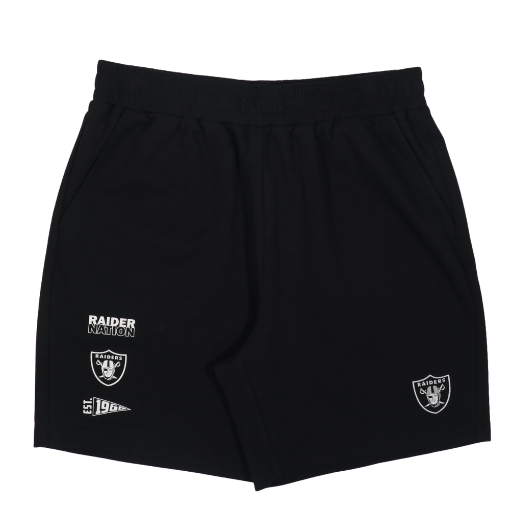 【NFL】中性印花短褲_LV-黑