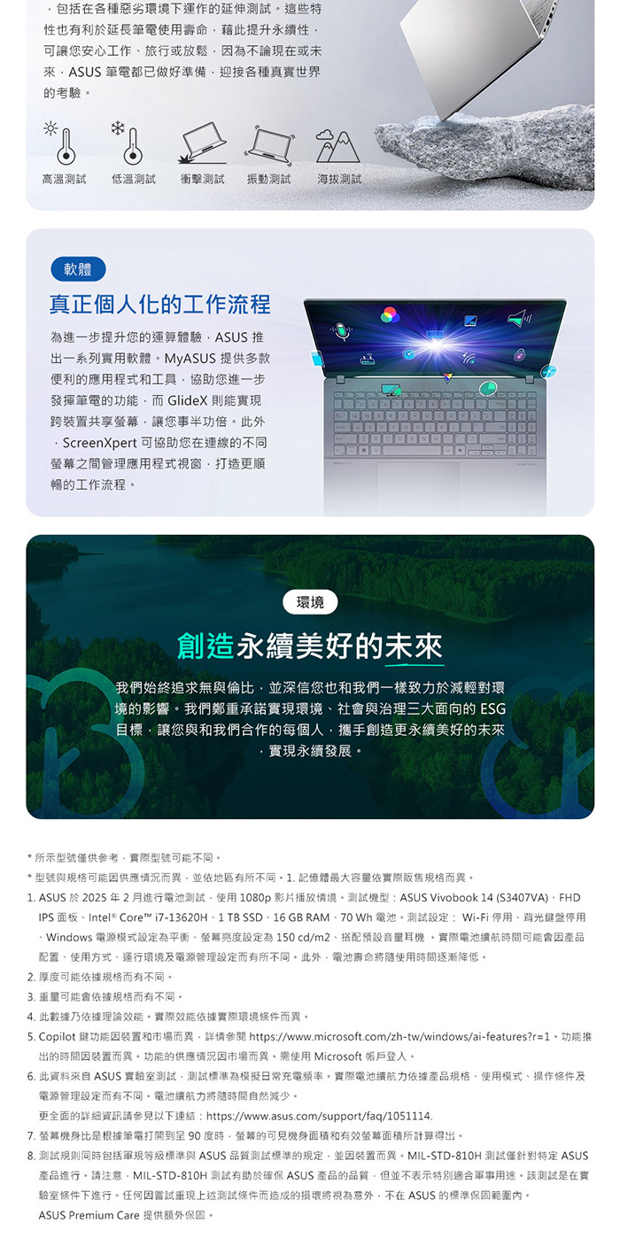 S3407VA-0052G13420H個人化軟體