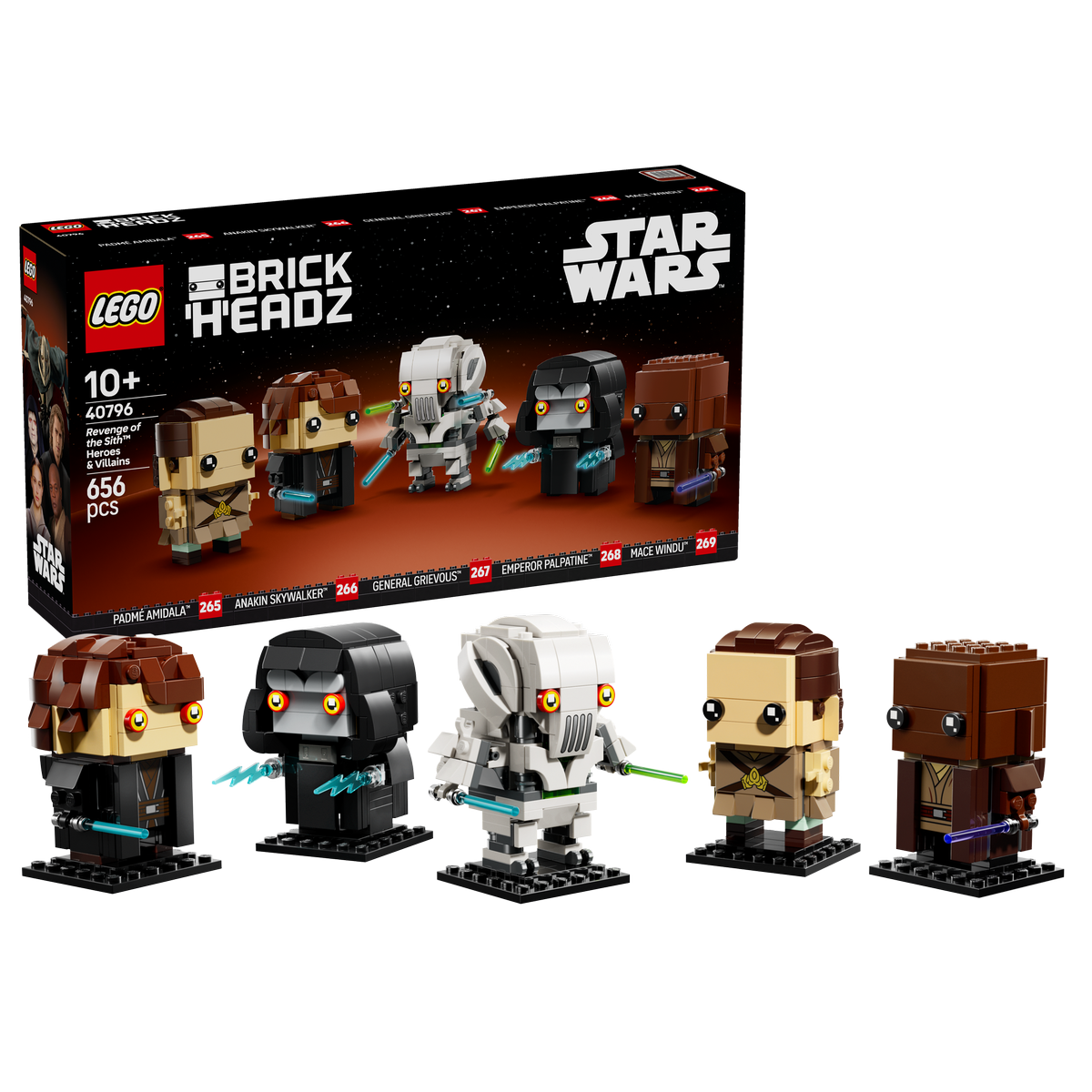 40796 《西斯大帝的復仇™》英雄和反派