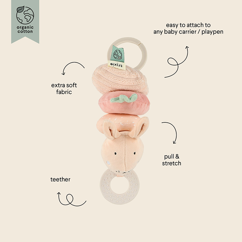 trixie 動物造型拉拉跳舞玩具-乖乖小兔