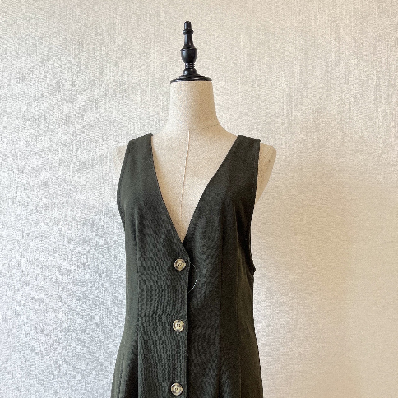 Two Roads加拿大製墨綠色背心裙