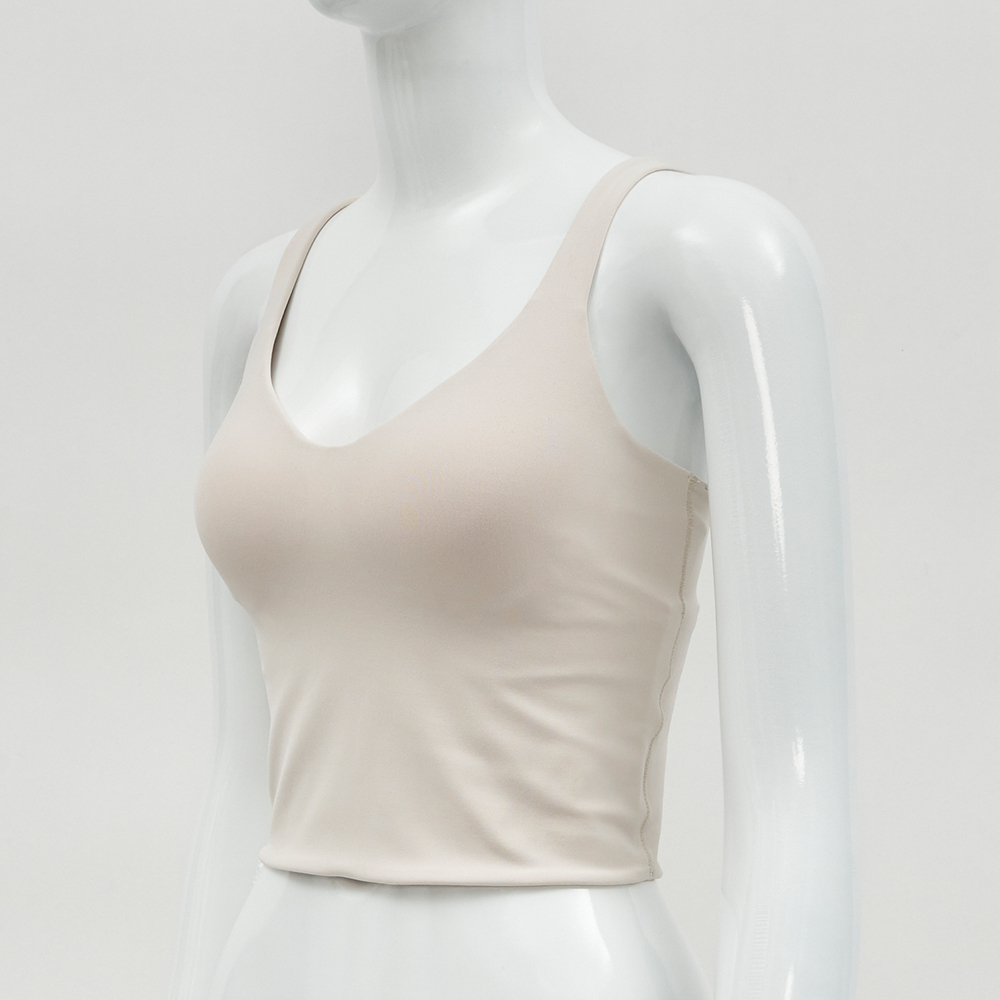 Nike AS W NK DF Alate Bra 女 米白色 中度 支撐 背心 運動內衣 FN0544-104