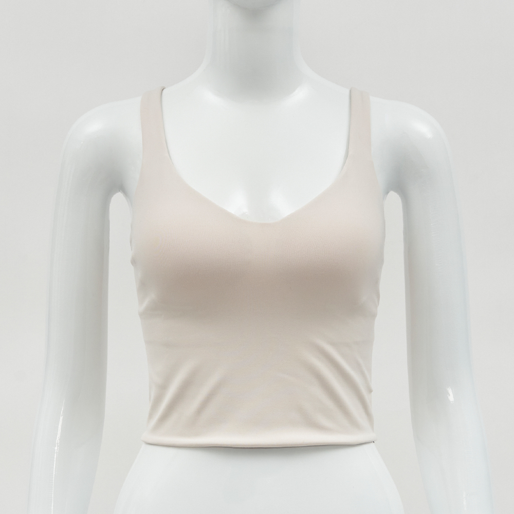 Nike AS W NK DF Alate Bra 女 米白色 中度 支撐 背心 運動內衣 FN0544-104