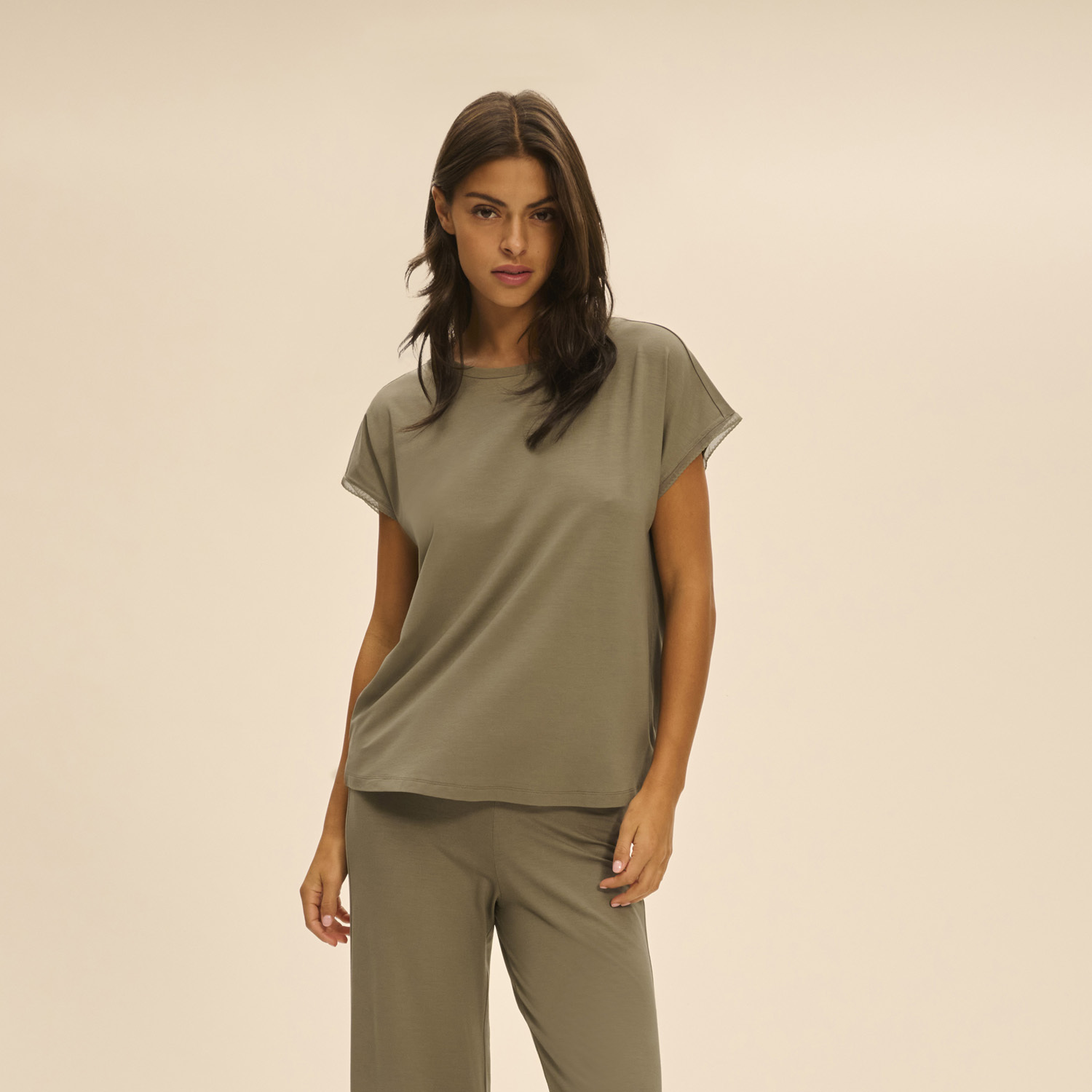 AURORE 黎明 短袖T SHIRT 莫蘭迪綠