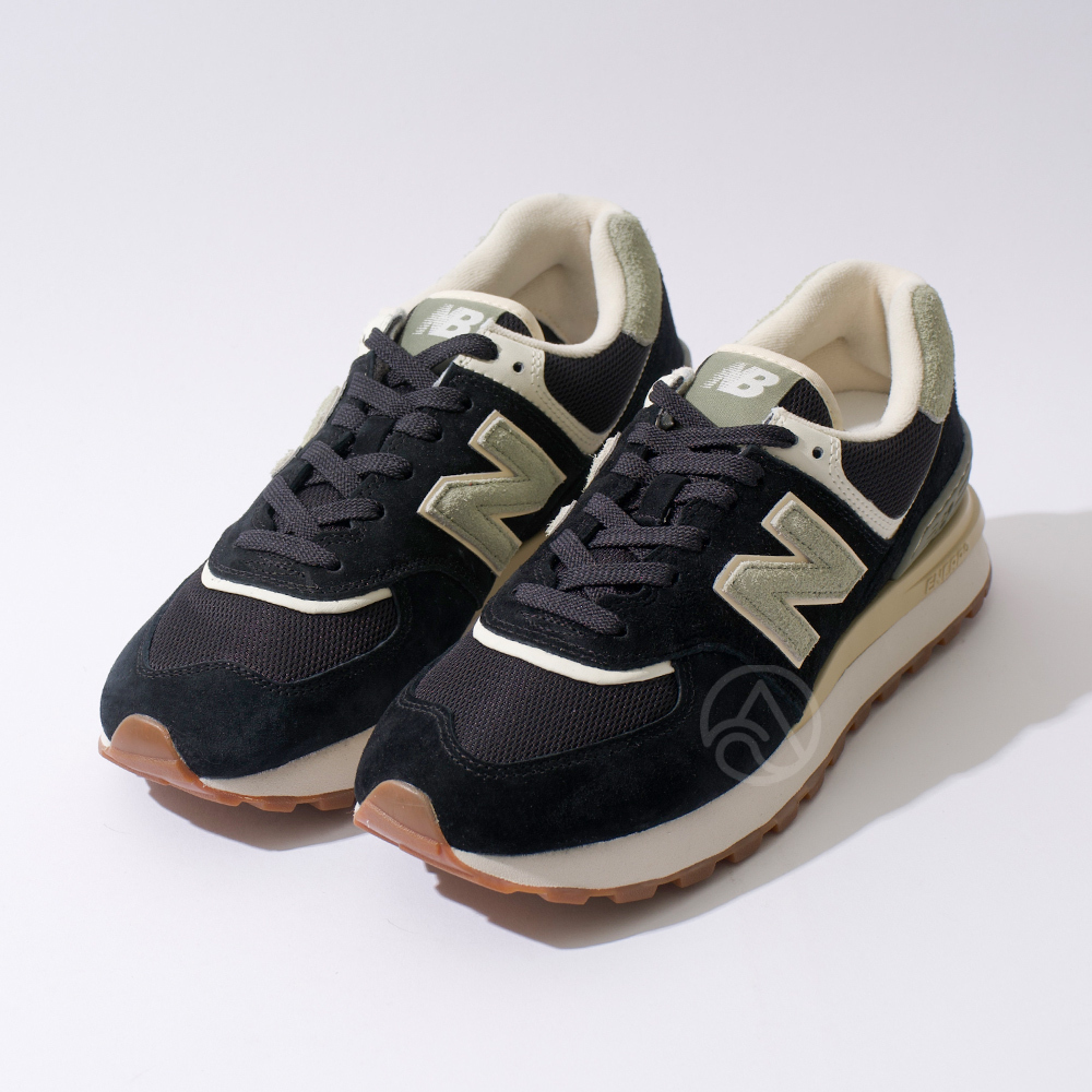 New Balance NB 574 男鞋 女鞋 黑色 中性 D楦 麂皮 抗撕裂 運動 復古 休閒鞋 U574LGBG