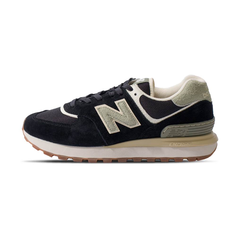 New Balance NB 574 男鞋 女鞋 黑色 中性 D楦 麂皮 抗撕裂 運動 復古 休閒鞋 U574LGBG