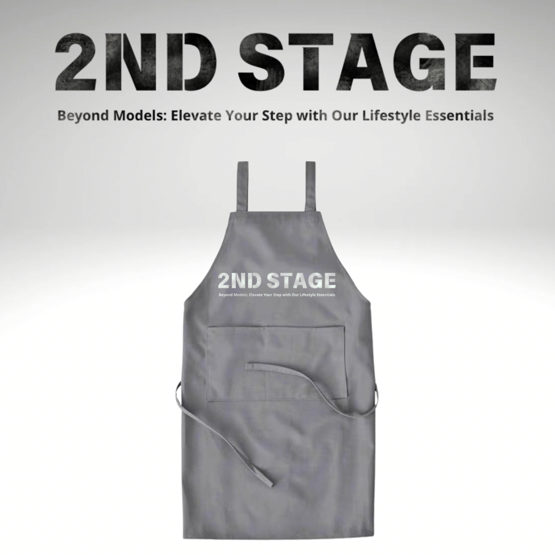 2nd Stage 工作圍裙 灰色