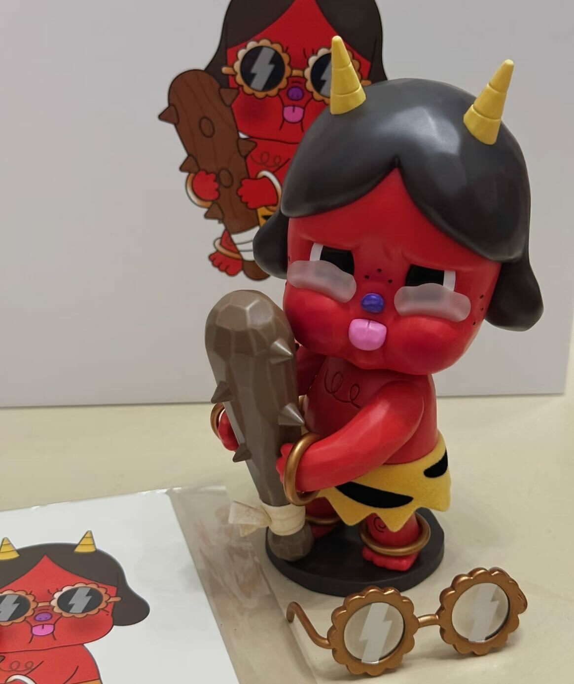 上海展場限定 POP MART MEGA CRYBABY 400% 哭娃 - PTS · 守望者 惡鬼👺 摩登原始人 哭娃 公仔
