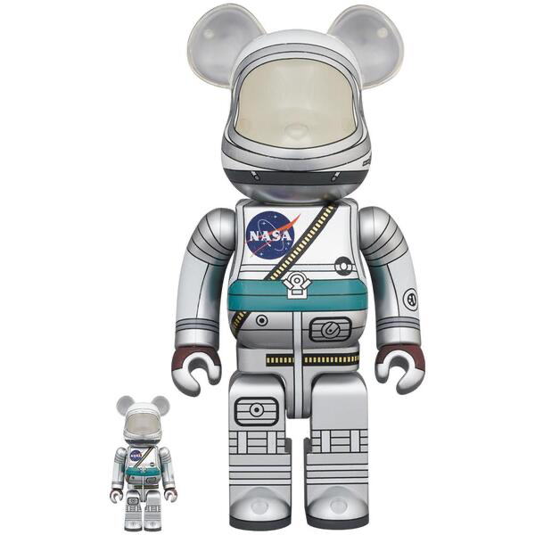 NASA PROJECT MERCURY ASTRONAUT 100％ & 400％ / 1000% BE@RBRICK