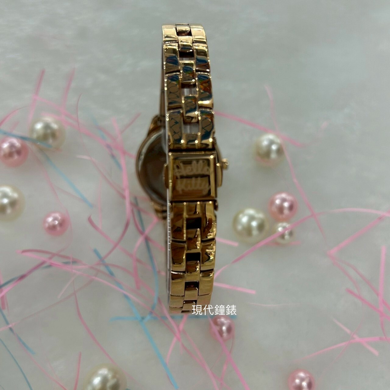 【HELLO KITTY】童趣夢幻時尚腕錶LK707LRPS 27mm 現代鐘錶