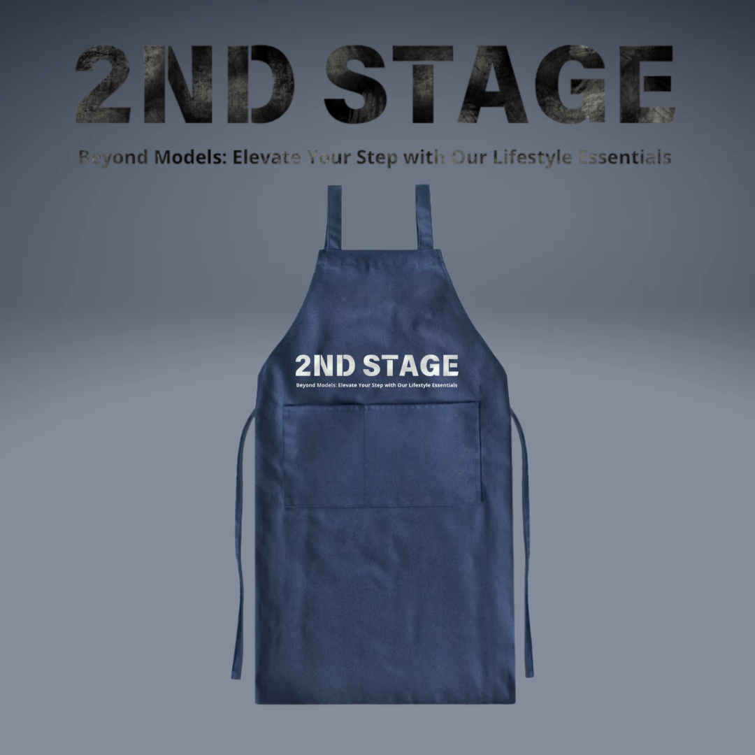 2nd Stage 工作圍裙 深藍