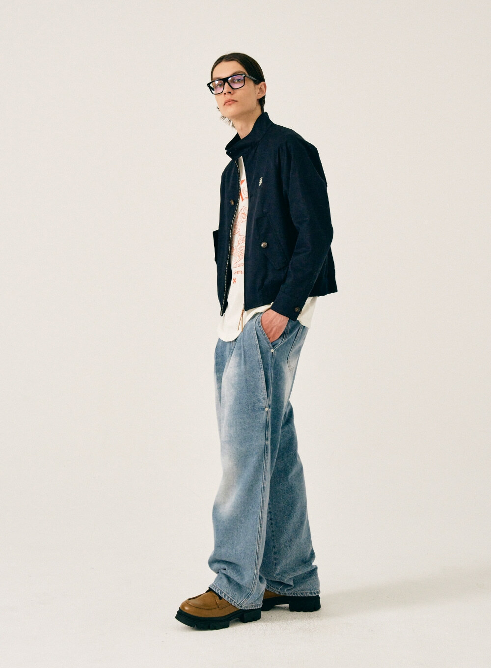 SATUR] Lecce Cotton Harrington Jacket