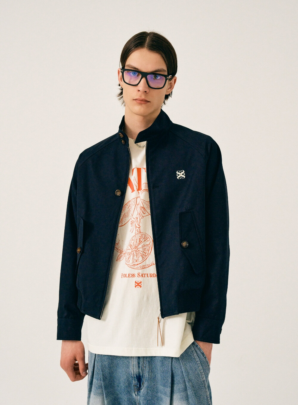 SATUR] Lecce Cotton Harrington Jacket
